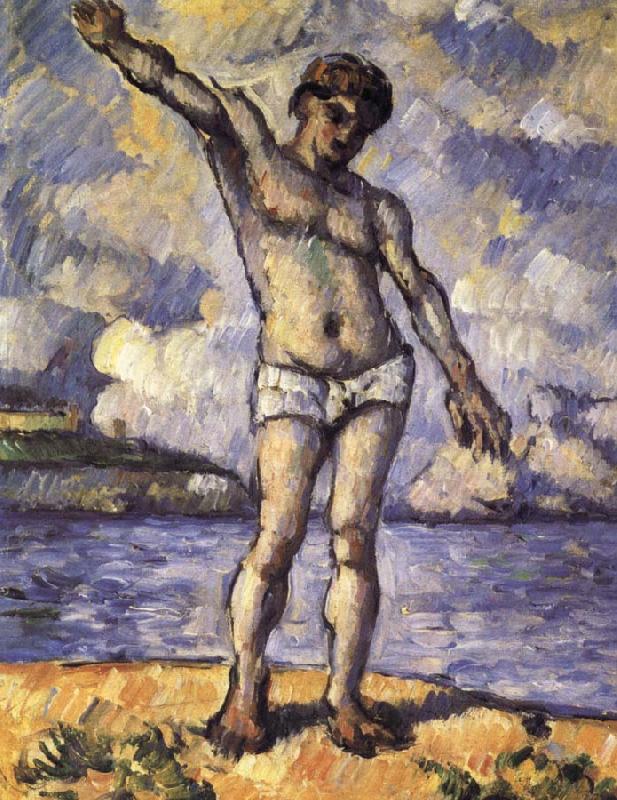 Paul Cezanne from the draft Bathing Spain oil painting art